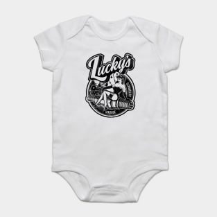 Luckys Vintage Auto Distressed Baby Bodysuit